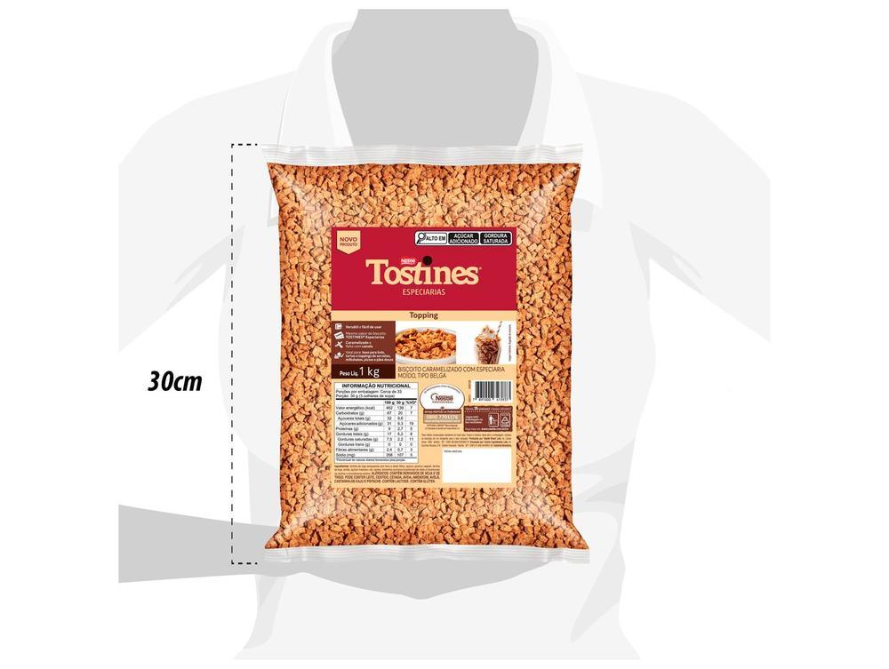 Biscoito Doce Triturado Avelã e Amendoim Integral Especiarias Tostines 1kg - 4