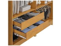 Guarda-roupa Casal com Espelho 4 Gavetas 6 Portas Made Marcs Torino - 5