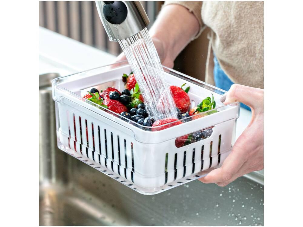 Organizador de Geladeira Ou Clear Fresh 2 Peças - 4