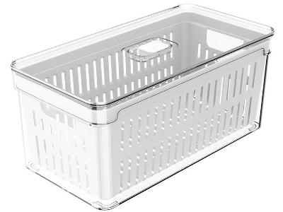 Organizador de Geladeira Ou Clear Fresh 2 Peças