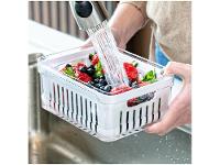 Organizador de Geladeira Ou Clear Fresh 2 Peças