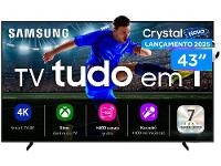 Smart TV 43" Samsung 4K UHD Crystal UHD UN43U8600FGXZD Tizen Bixby 3 HDMI - 1