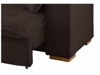 Sofá 3 Lugares Retrátil Reclinável Suede Parma JW Estofados - 8