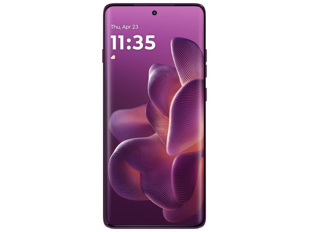 Smartphone Motorola Edge 60 Pro 256GB Violeta 5G 24GB RAM 6,7" Câm. Tripla + Selfie 50MP - 5