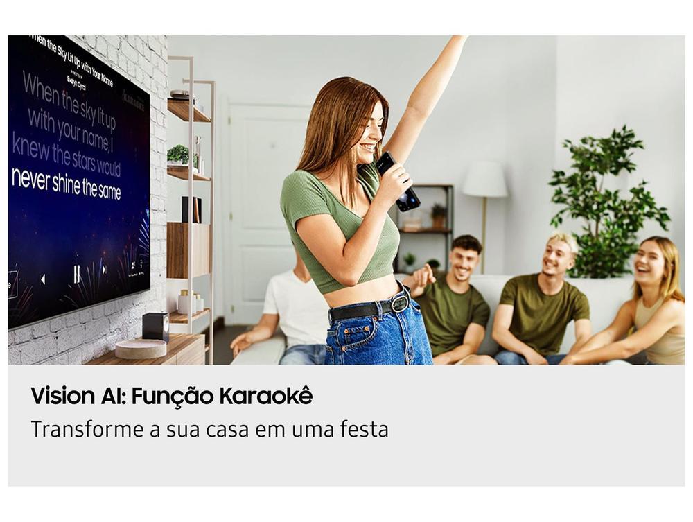 Smart TV 85" Samsung Ultra 4K QLED QN85Q7FAAGXZD Tizen Q4 AI 3 HDMI - 5