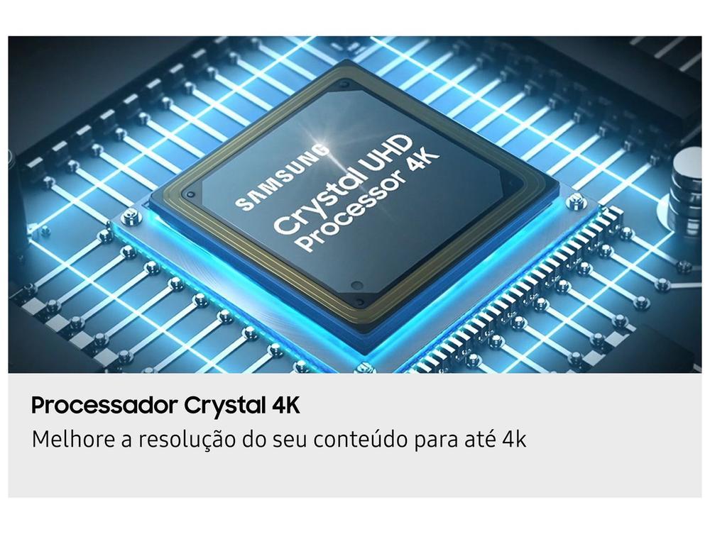 Smart TV 50" Samsung UHD 4K Crystal UHD U8600F UN50U8600FGXZD Tizen Crystal 4K Bixby e Alexa 3 HDMI - 5