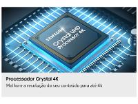 Smart TV 50" Samsung UHD 4K Crystal UHD U8600F UN50U8600FGXZD Tizen Crystal 4K Bixby e Alexa 3 HDMI - 5