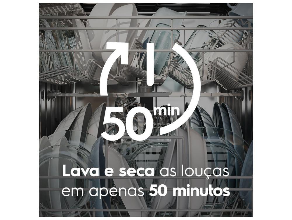 Lava-louças Electrolux 14 Serviços com Função Higienizar LS14E Prata - 6
