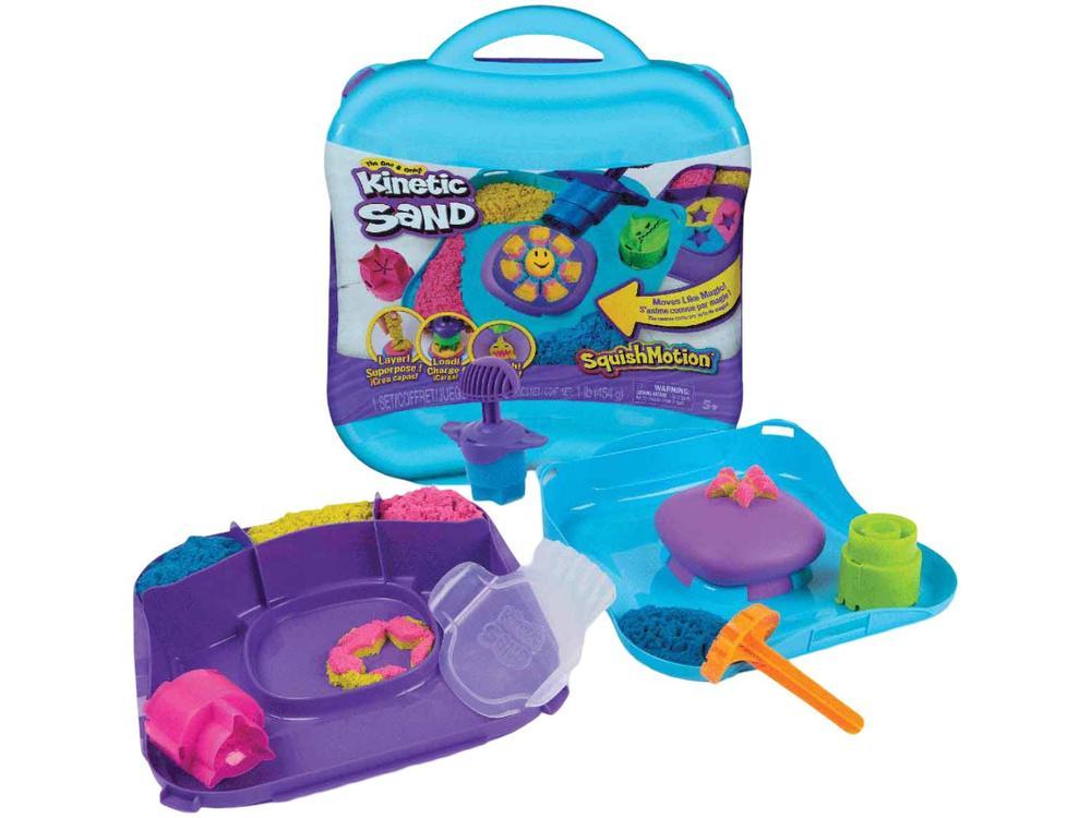 Playset Kinetic Sand SquishMotion Sunny Brinquedos - 1