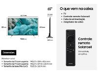 Smart TV 65" Samsung Ultra 4K QLED QN65Q7FAAGXZD Tizen Q4 AI 3 HDMI - 7