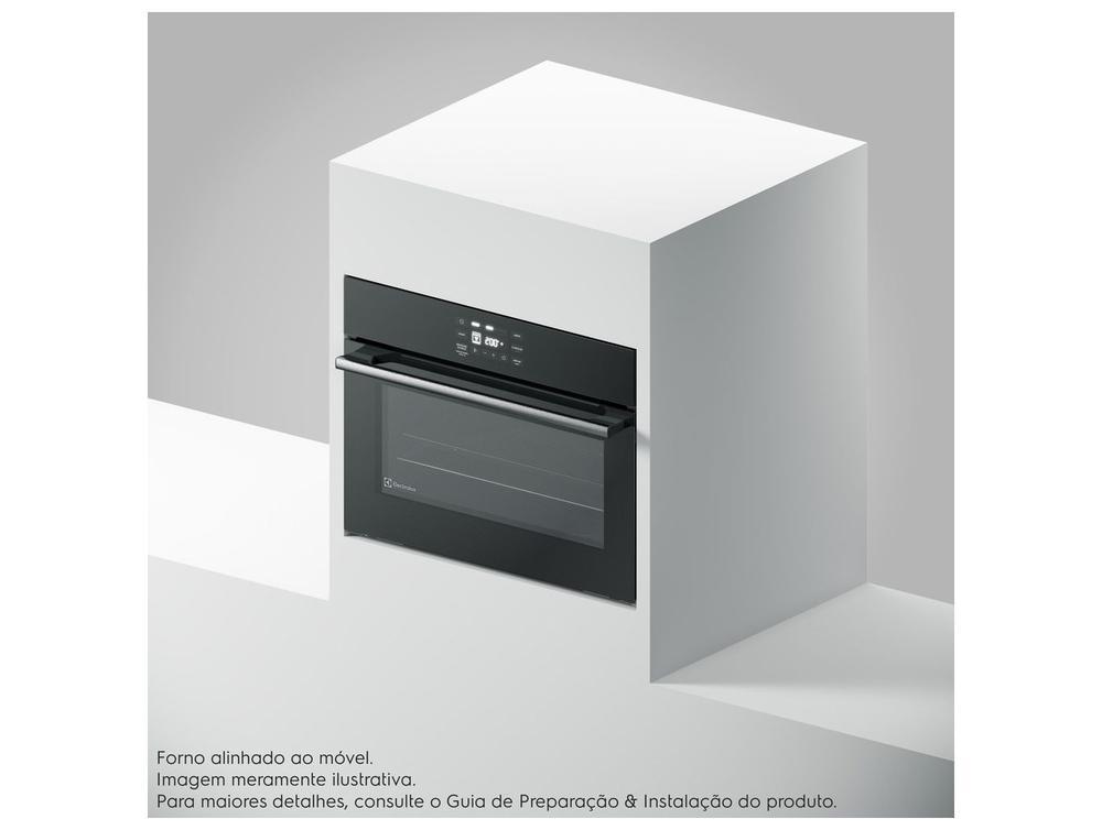 Forno Elétrico de Embutir Electrolux Multifuncional 50L Preto Experience OE5EA - 2