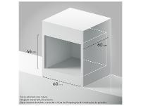Forno Elétrico de Embutir Electrolux Multifuncional 50L Preto Experience OE5EA - 3