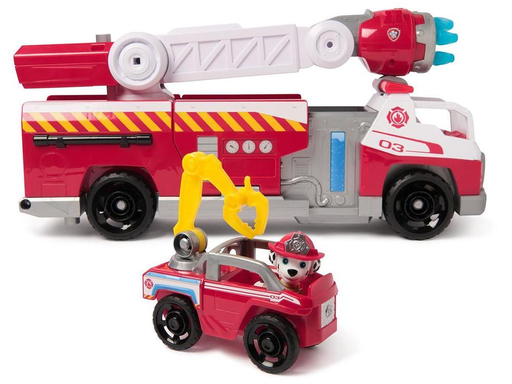 Caminhão de Brinquedo Patrulha Canina Bombeiro  - 8