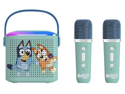 Caixa de Som Amplificada Candide Bluey com Microfone