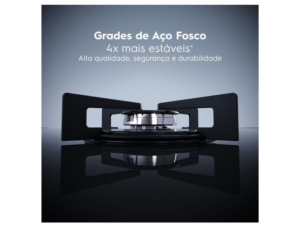 Cooktop 4 Bocas a Gás GLP Preto Efficient KE4GR - 2