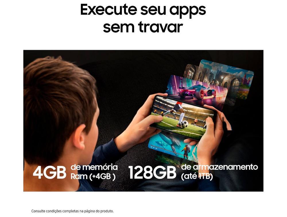 Smartphone Samsung Galaxy A06 5G 128GB 4GB RAM Preto Câm. 50MP + Selfie 8MP - 5