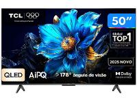 Smart TV 50" TCL 4K UHD QLED 50P7K Google TV AiPQ Google Assistente 3 HDMI - 1