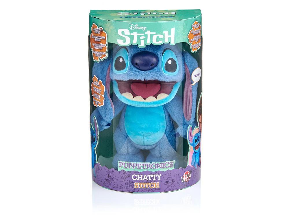 Pelúcia Stitch Wow Emite sons Sunny Brinquedos - 7