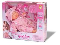 Boneca Naninha Sophie com Mamadeira e Chupeta - 6
