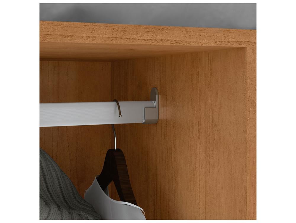 Guarda-roupa Casal 6 Gavetas 6 Portas Móveis Lopas Bertha - 9