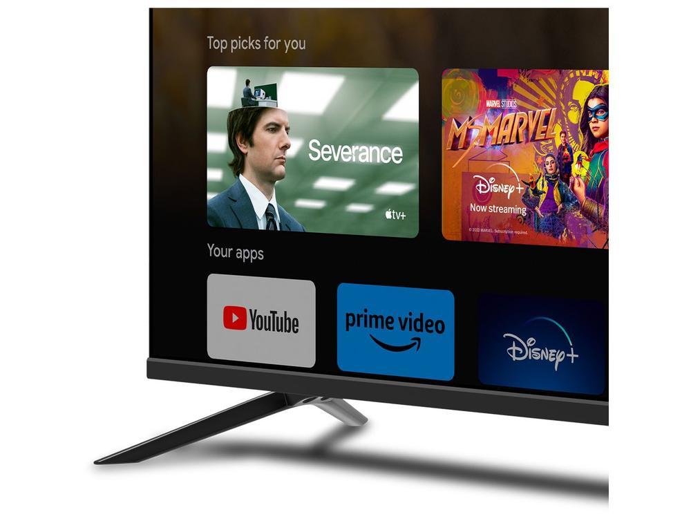 Smart TV 70" Philips 4K UHD DLED 70PUG7019/78 Google TV Quad Core Google Assistente 3 HDMI - 7