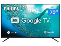 Smart TV 70" Philips 4K UHD DLED 70PUG7019/78 Google TV Quad Core Google Assistente 3 HDMI - 1