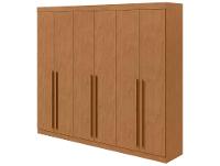 Guarda-roupa Casal 6 Gavetas 6 Portas Móveis Lopas Bertha - 7