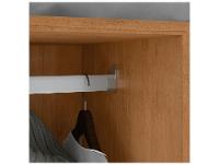 Guarda-roupa Casal 6 Gavetas 6 Portas Móveis Lopas Bertha - 9