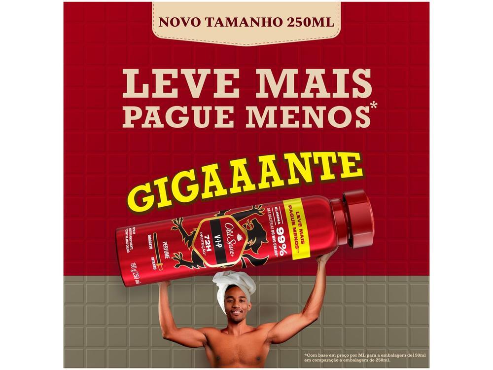 Desodorante Antitranspirante Aerossol Old Spice VIP 250ml - 1