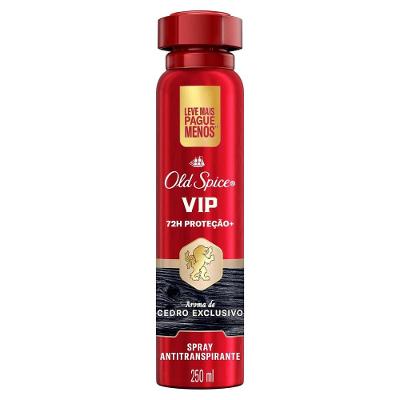 Desodorante Old Spice Aerossol Antitranspirante VIP 250ml