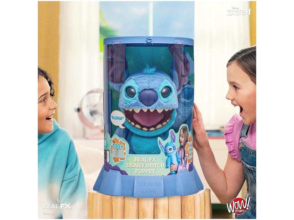 Robô Disney Stitch Wow Emite Sons Sunny Brinquedos - 3