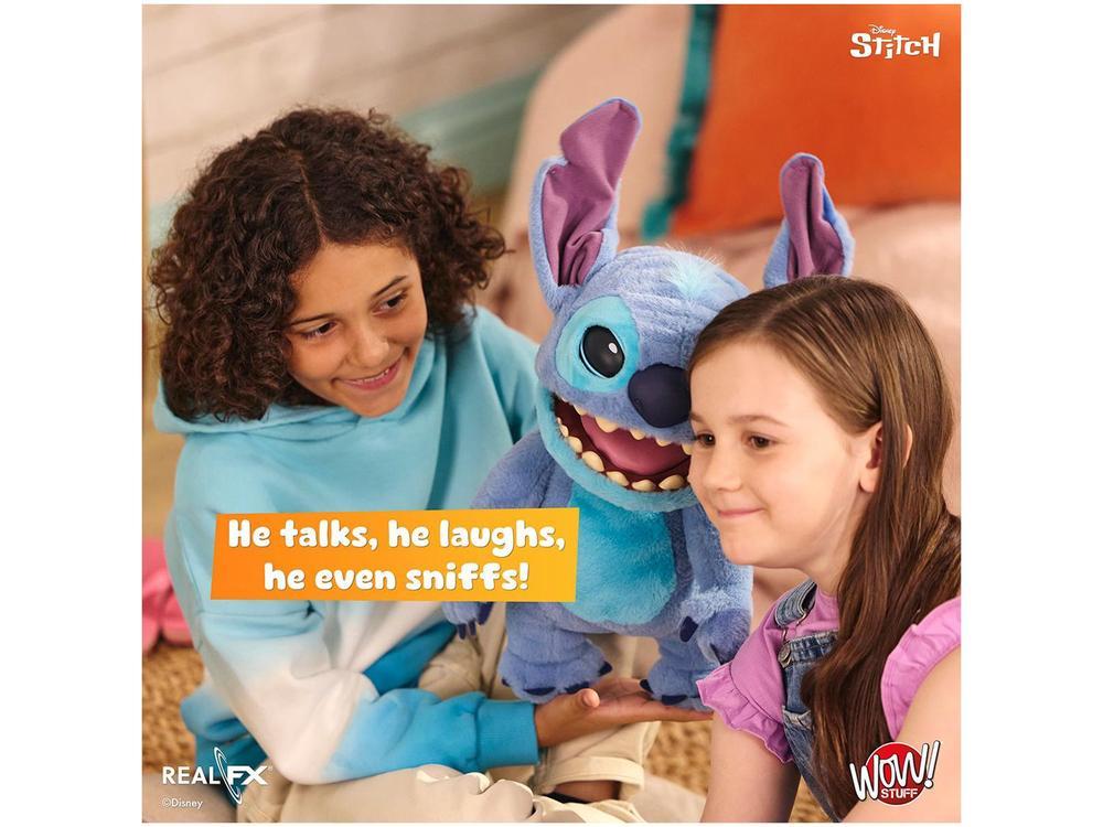 Robô Disney Stitch Wow Emite Sons Sunny Brinquedos - 7