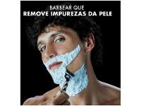 Kit Carga para Aparelho de Barbear Gillette Mach 3 Carbono 10 Unidades  com Necessaire - 3