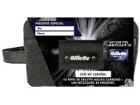 Kit Carga para Aparelho de Barbear Gillette Mach 3 Carbono 10 Unidades  com Necessaire - 9