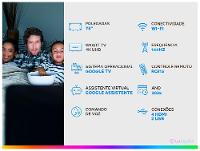 Smart TV 75" TCL 4K UHD MiniLED 75C7K 144Hz Google TV AiPQ Pro Google Assistente 4 HDMI - 2