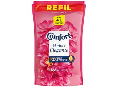 Amaciante Comfort Concentrato Brisa Elegante Refil 900ml
