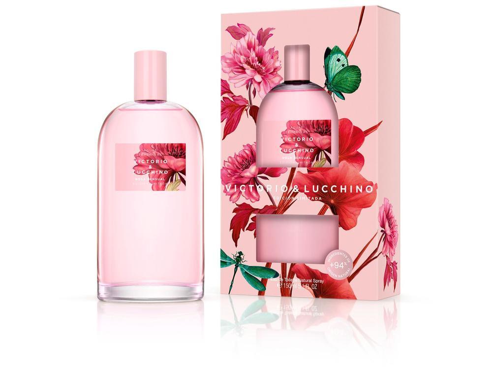 Perfume Victorio & Lucchino Agua Femeninas Rosa Sensual Edición Limitada Eau de Toilette 150ml - 2