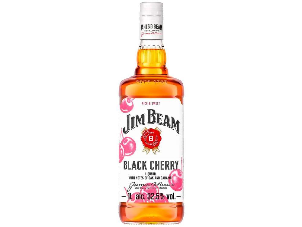 Whisky Jim Beam Black Cherry Bourbon Americano 1L - 1