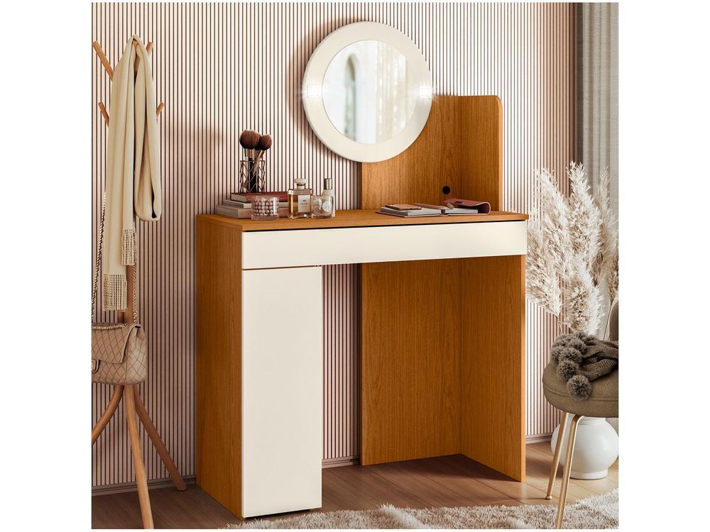 Penteadeira com Espelho e LED Móveis Albatroz Aurea - 2