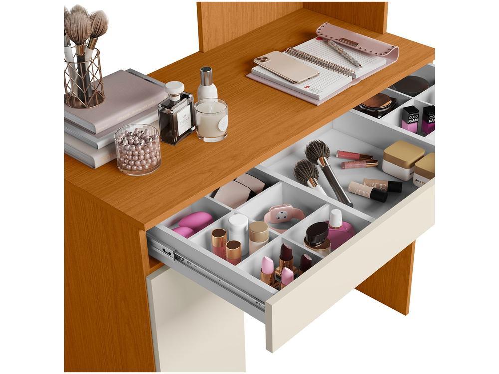 Penteadeira com Espelho e LED Móveis Albatroz Aurea - 3