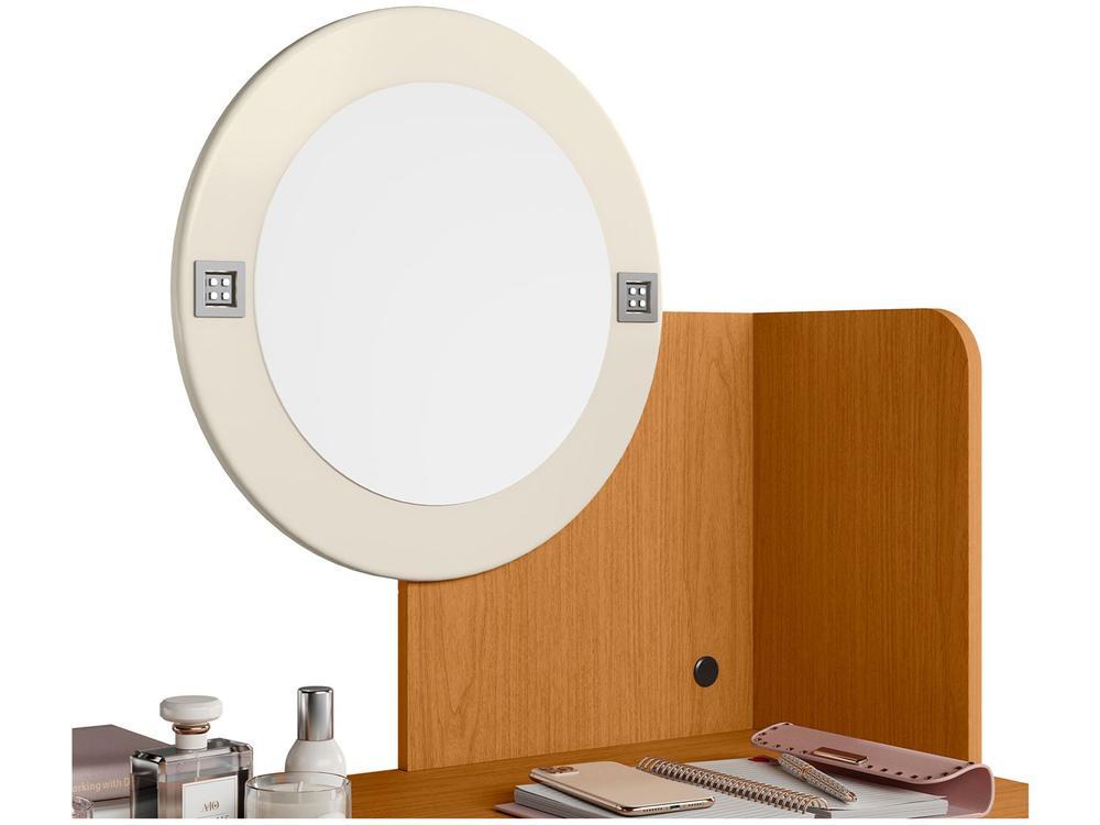 Penteadeira com Espelho e LED Móveis Albatroz Aurea - 7