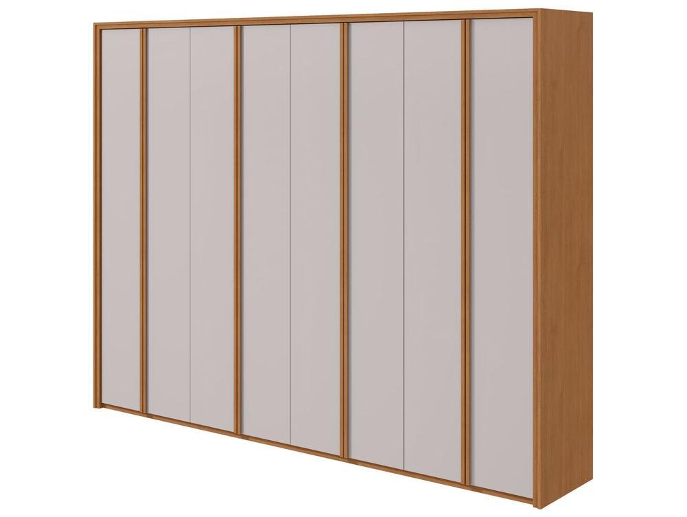 Guarda-roupa Casal 6 Gavetas 8 Portas Móveis Lopas Ergon - 7