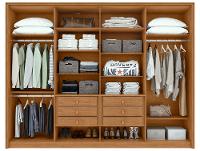 Guarda-roupa Casal 6 Gavetas 8 Portas Móveis Lopas Ergon - 6