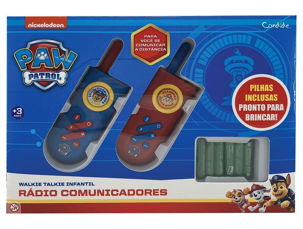 Walkie Talkie Infantil Patrulha Canina Candide - 4
