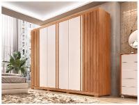 Guarda-roupa 4 Gavetas 6 Portas Caemmun Phoenix - 1