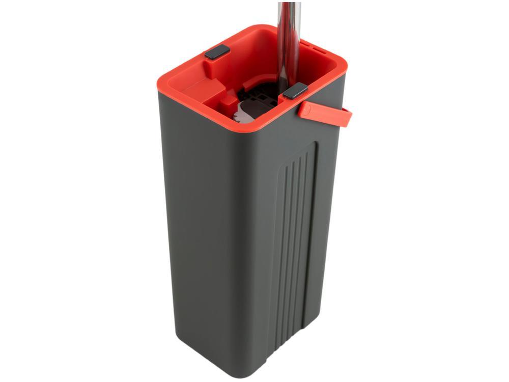 Mop Esponja Pro Powermaid Cinza e Vermelho - 7