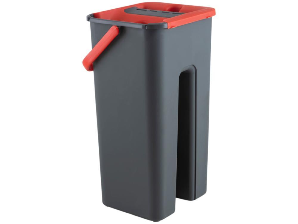 Mop Powermaid Lava e Seca Cinza e Vermelho - 5