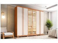 Guarda-roupa Casal 4 Gavetas 6 Portas Caemmun Acacius - 1