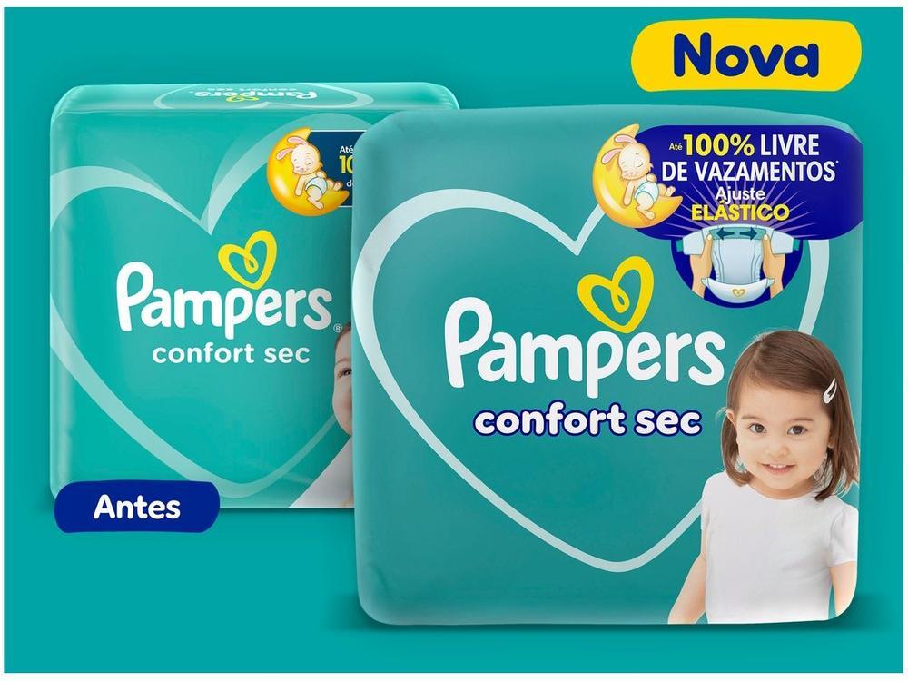 Fralda Pampers Confort Sec Diurna e Noturna XXG 14 a 18kg 88 Unidades - 2