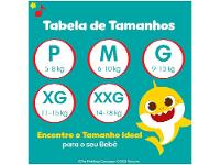 Fralda Pampers Baby Shark SuperSequinha Diurna e Noturna XG 11 a 15kg 70 Unidades - 9
